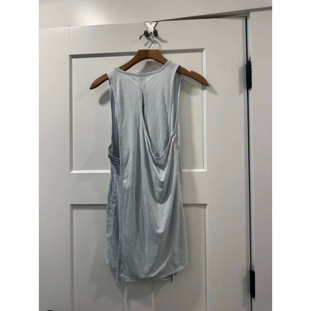 Athleta Essence Tie Back Tank XL Blue